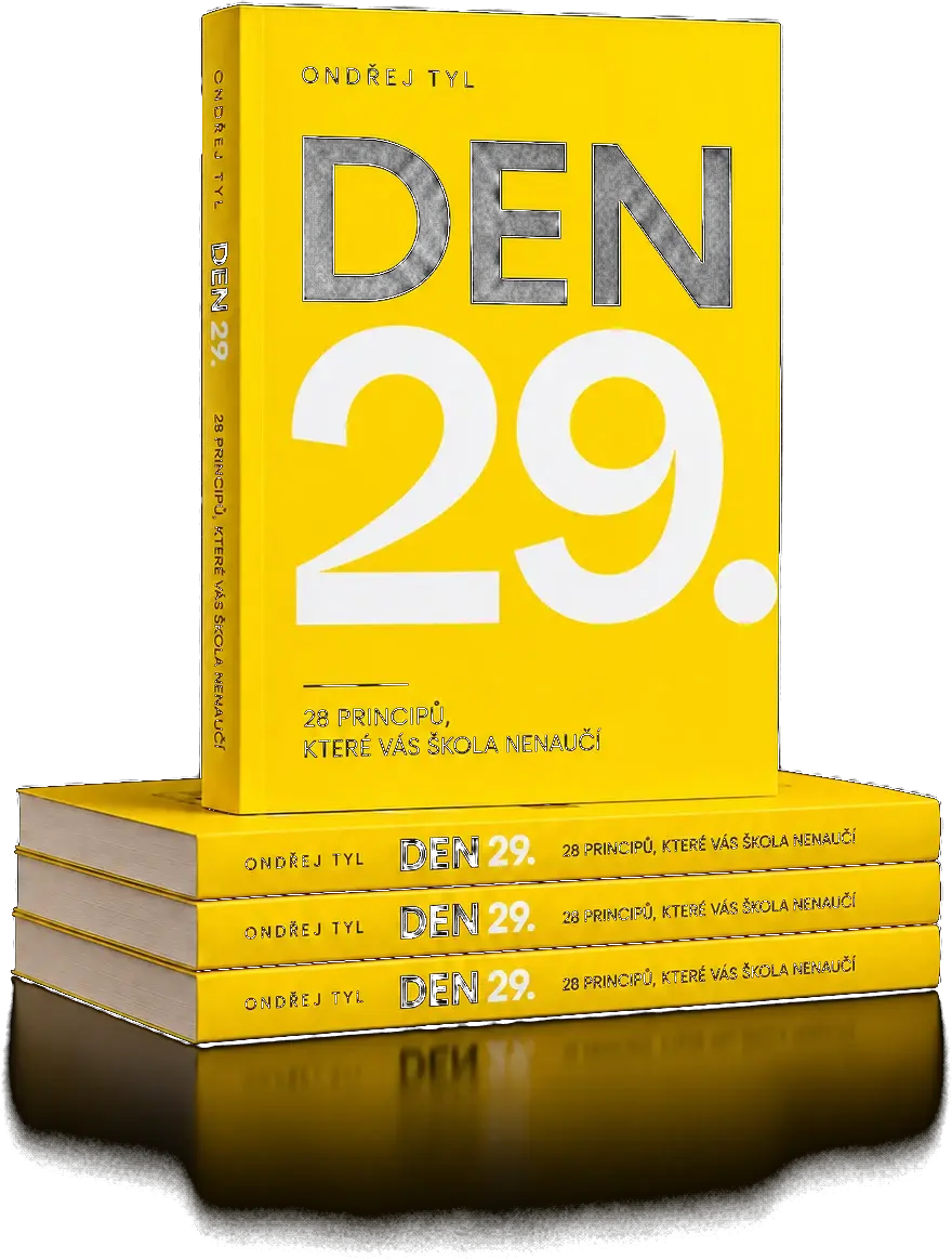 Stoh knih Den 29 — 28 principů, které vás škola nenaučí
